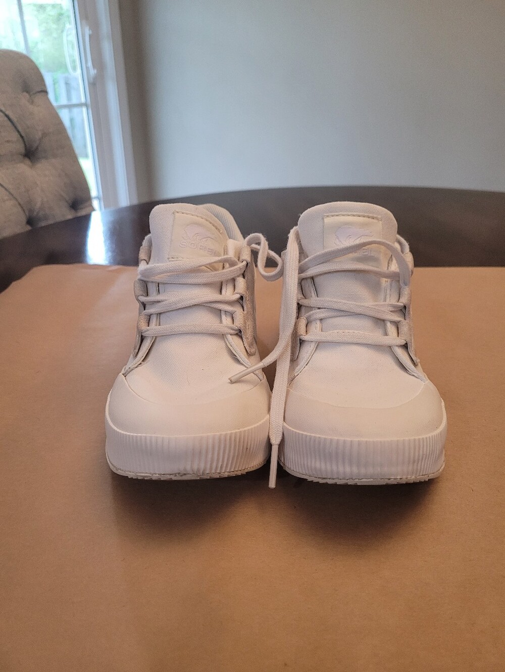 Sorel Women White Low-Top Sneakers Size 6 - Picture 3 of 8